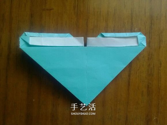 LOVE U字母心的折法 情人節(jié)表白愛心折紙圖解 -  www.rpnrmr.com