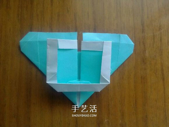 LOVE U字母心的折法 情人節(jié)表白愛心折紙圖解 -  www.rpnrmr.com