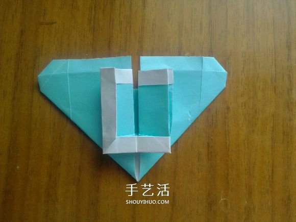 LOVE U字母心的折法 情人節(jié)表白愛心折紙圖解 -  www.rpnrmr.com