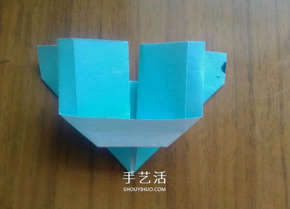 LOVE U字母心的折法 情人節(jié)表白愛心折紙圖解 -  www.rpnrmr.com