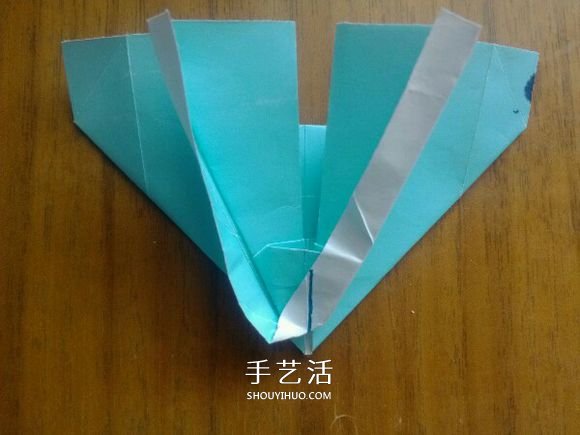 LOVE U字母心的折法 情人節(jié)表白愛心折紙圖解 -  www.rpnrmr.com