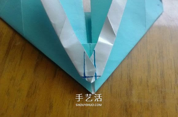 LOVE U字母心的折法 情人節(jié)表白愛心折紙圖解 -  www.rpnrmr.com