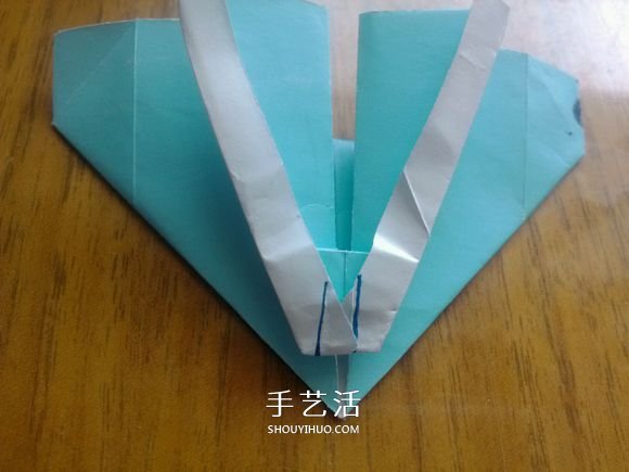 LOVE U字母心的折法 情人節(jié)表白愛心折紙圖解 -  www.rpnrmr.com