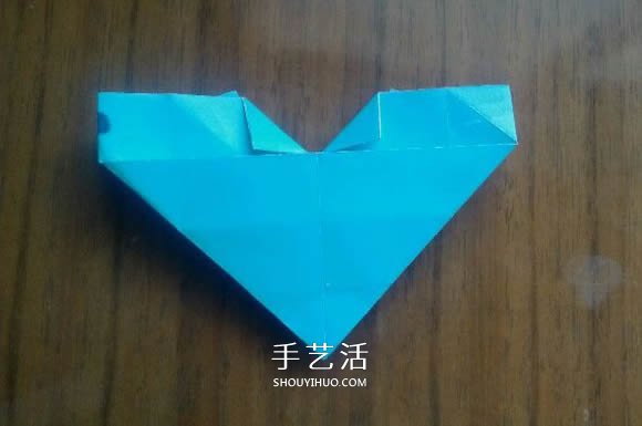 LOVE U字母心的折法 情人節(jié)表白愛心折紙圖解 -  www.rpnrmr.com