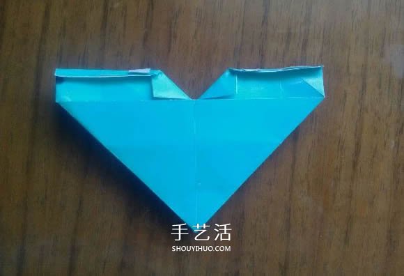 LOVE U字母心的折法 情人節(jié)表白愛心折紙圖解 -  www.rpnrmr.com