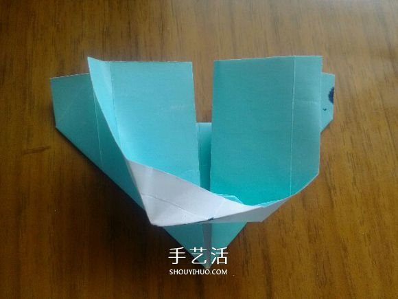 LOVE U字母心的折法 情人節(jié)表白愛心折紙圖解 -  www.rpnrmr.com
