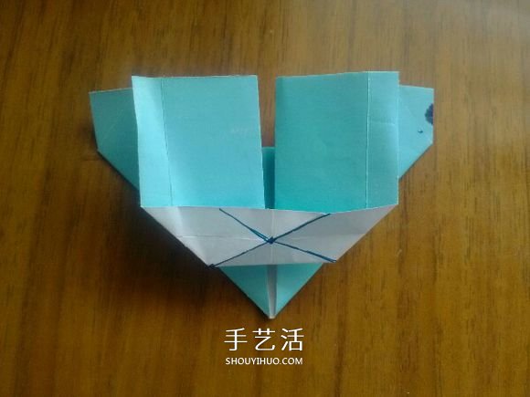 LOVE U字母心的折法 情人節(jié)表白愛心折紙圖解 -  www.rpnrmr.com