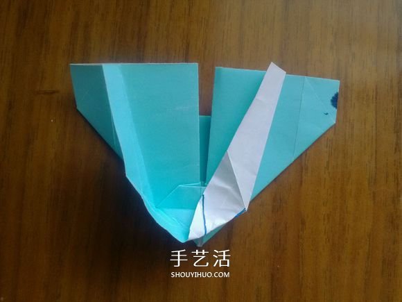 LOVE U字母心的折法 情人節(jié)表白愛心折紙圖解 -  www.rpnrmr.com