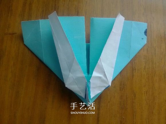 LOVE U字母心的折法 情人節(jié)表白愛心折紙圖解 -  www.rpnrmr.com