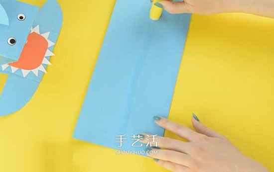 簡(jiǎn)單做紙鯊魚的教程 好玩鯊魚手偶的折紙圖解 -  www.rpnrmr.com