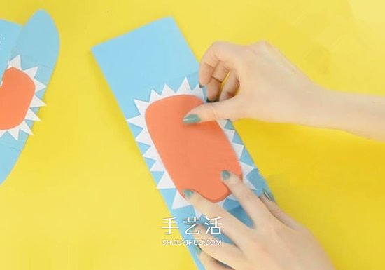 簡(jiǎn)單做紙鯊魚的教程 好玩鯊魚手偶的折紙圖解 -  www.rpnrmr.com
