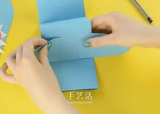 簡(jiǎn)單做紙鯊魚的教程 好玩鯊魚手偶的折紙圖解 -  www.rpnrmr.com