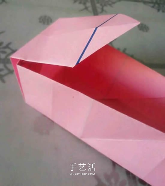 情人節(jié)禮品盒折紙圖解 好看韓式玫瑰禮盒的折法 -  www.rpnrmr.com