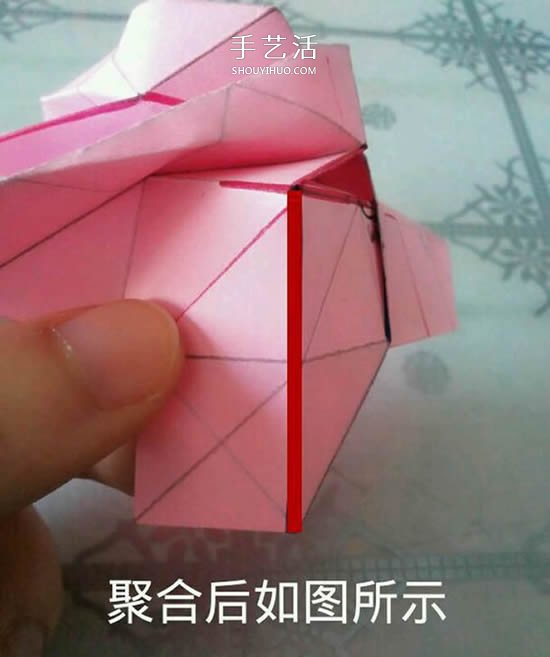 情人節(jié)禮品盒折紙圖解 好看韓式玫瑰禮盒的折法 -  www.rpnrmr.com