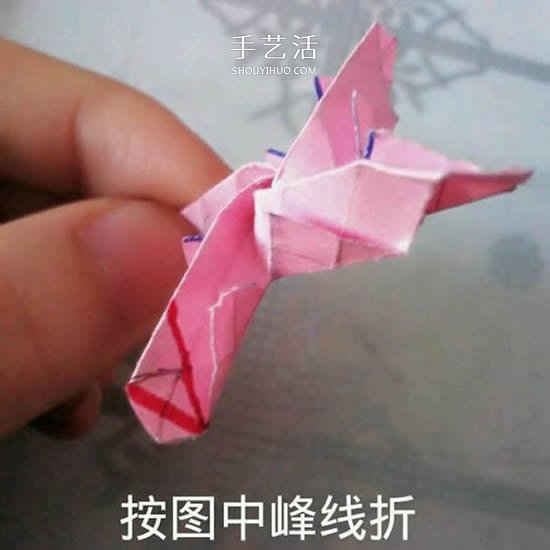 情人節(jié)禮品盒折紙圖解 好看韓式玫瑰禮盒的折法 -  www.rpnrmr.com