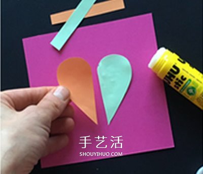 卡通風(fēng)情人節(jié)賀卡制作 可愛愛心賀卡的做法 -  www.rpnrmr.com