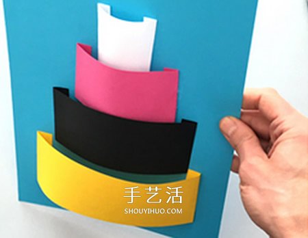 超好看的生日賀卡DIY 立體生日蛋糕賀卡做法 -  www.rpnrmr.com