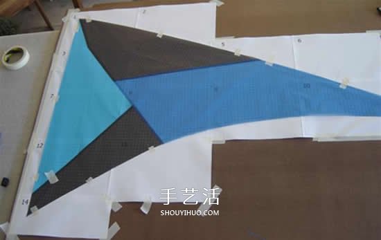 一步步教你學(xué)！翻滾特技風(fēng)箏的制作方法過程 -  www.rpnrmr.com