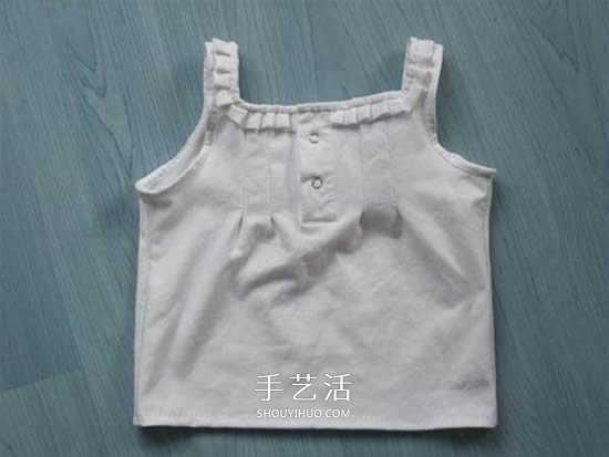 舊衣改造：男款T恤改造兒童坎肩背心套裝 -  www.rpnrmr.com