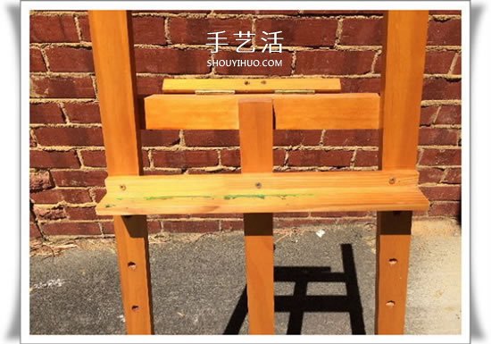 不要的畫架廢物利用 DIY改造電視架的方法 -  www.rpnrmr.com