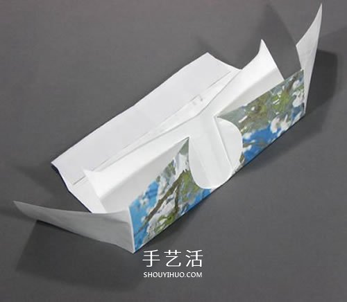 折紙皮夾錢包的教程 帶卡包功能紙錢包的折法 -  www.rpnrmr.com