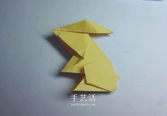 詳細的折紙圖解過程 帶你學(xué)立體兔子的折法 -  www.rpnrmr.com