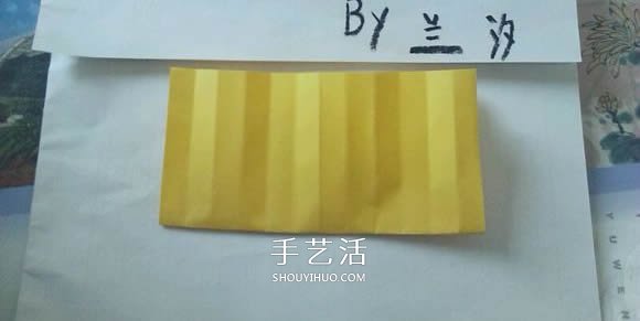 一張紙！手工折紙連體玫瑰花的折法圖解教程 -  www.rpnrmr.com