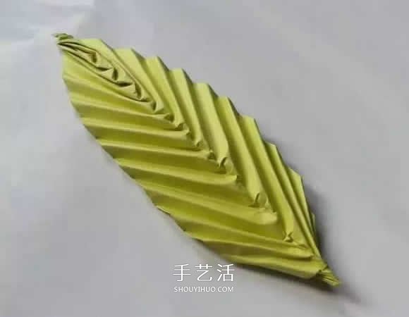 簡單樹葉怎么折圖解 兒童手工立體葉子的折法 -  www.rpnrmr.com