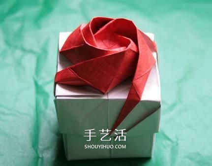 韓式玫瑰花禮盒怎么折 包括蓋子和盒身的折法 -  www.rpnrmr.com