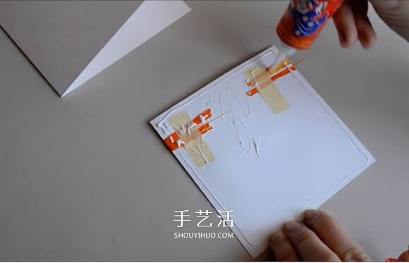 簡(jiǎn)單母親節(jié)賀卡的制作 絲帶蝴蝶結(jié)卡片的做法 -  www.rpnrmr.com