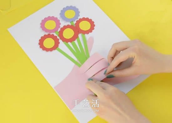 幼兒園母親節(jié)小手工 手工制作有創(chuàng)意的賀卡 -  www.rpnrmr.com