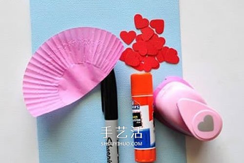 可愛簡單的母親節(jié)卡片DIY 天上下起了愛心雨！ -  www.rpnrmr.com