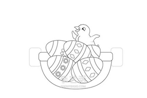 自制復活節(jié)彩蛋賀卡 卡通風復活節(jié)卡片做法 -  www.rpnrmr.com