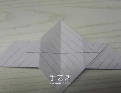幼兒園手工折紙教程 最簡(jiǎn)單和平鴿的折法圖解 -  www.rpnrmr.com