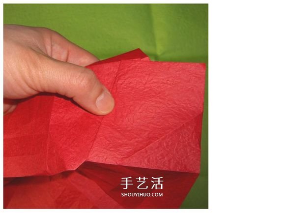 怎么折酒杯玫瑰的過(guò)程 詳細(xì)酒杯玫瑰折紙實(shí)拍 -  www.rpnrmr.com