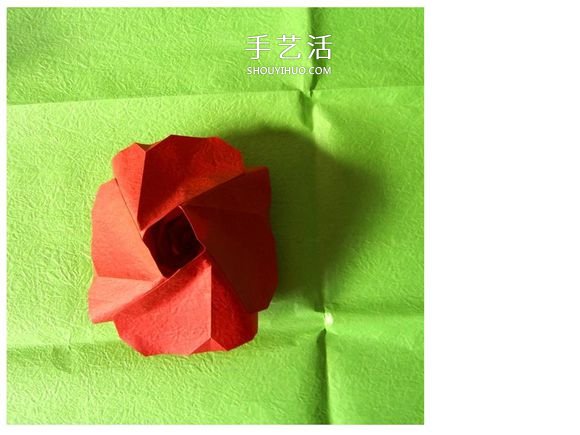 怎么折酒杯玫瑰的過(guò)程 詳細(xì)酒杯玫瑰折紙實(shí)拍 -  www.rpnrmr.com