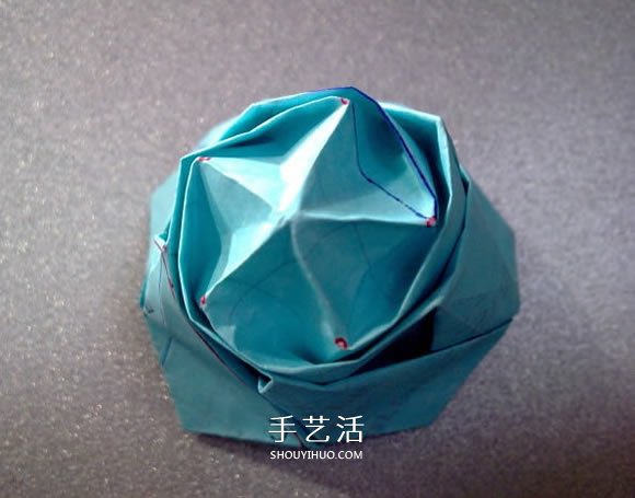 五瓣玫瑰花的折法圖解 比川崎玫瑰更好看！ -  www.rpnrmr.com