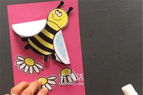 母親節(jié)卡通賀卡制作 可愛(ài)小蜜蜂母親節(jié)卡片DIY -  www.rpnrmr.com