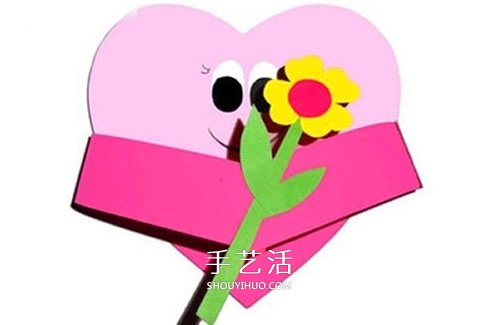 創(chuàng)意母親節(jié)卡片DIY 卡紙制作愛心娃娃賀卡 -  www.rpnrmr.com