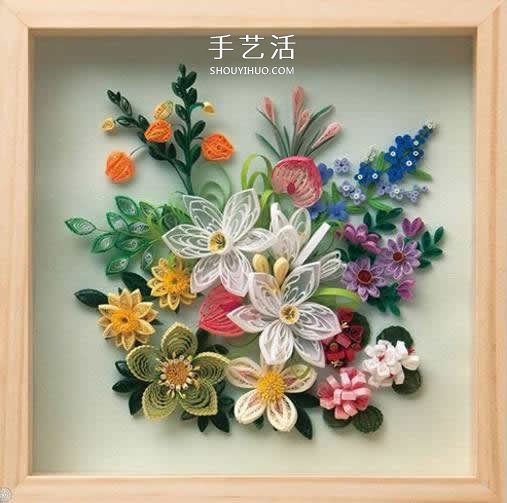 簡(jiǎn)直美炸了！手工立體卷紙花作品圖片大全 -  www.rpnrmr.com