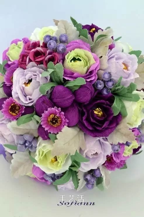 皺紋紙花做法步驟大全 怎么可以這么美！ -  www.rpnrmr.com