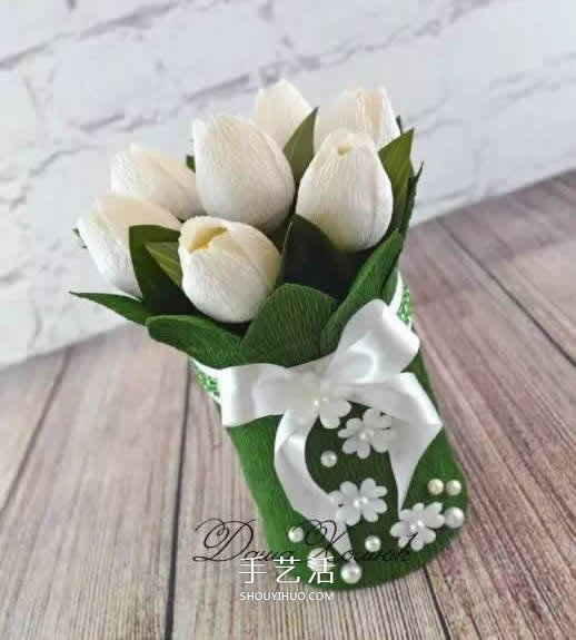皺紋紙花做法步驟大全 怎么可以這么美！ -  www.rpnrmr.com