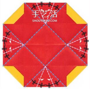 帶愛心紙盒子的折法 有四個(gè)心形收納盒的折法 -  www.rpnrmr.com