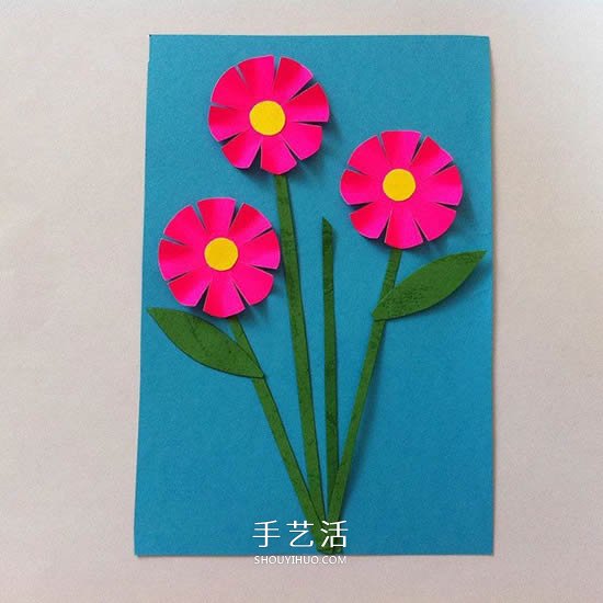 這樣為媽媽做卡片！母親節(jié)創(chuàng)意手握花賀卡DIY -  www.rpnrmr.com