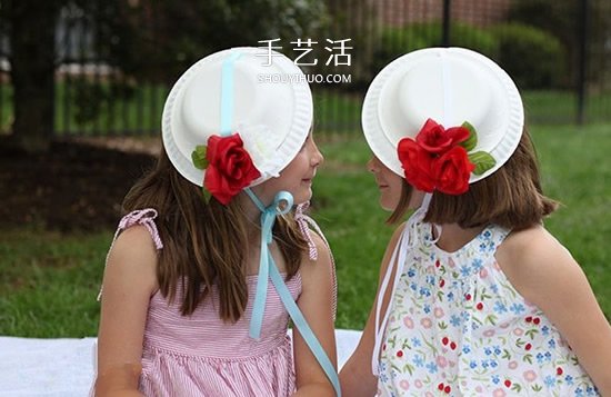 兒童手工制作法式禮帽 簡單紙盤帽子的做法 -  www.rpnrmr.com