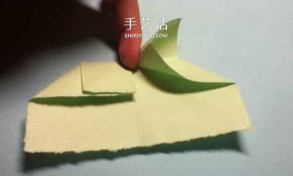 折疊四個愛心 組合成代表幸運的四葉草圖解 -  www.rpnrmr.com