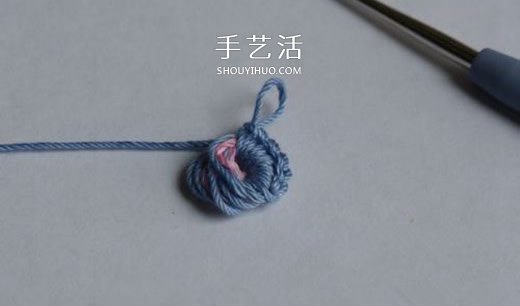 鉤針編織五彩菊的方法圖解 單元菊花的鉤織方法 -  www.rpnrmr.com