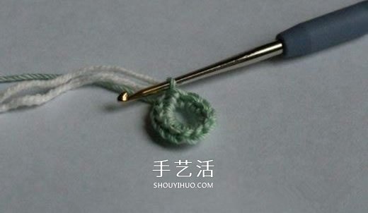 鉤針編織五彩菊的方法圖解 單元菊花的鉤織方法 -  www.rpnrmr.com
