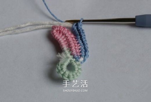 鉤針編織五彩菊的方法圖解 單元菊花的鉤織方法 -  www.rpnrmr.com