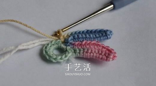 鉤針編織五彩菊的方法圖解 單元菊花的鉤織方法 -  www.rpnrmr.com